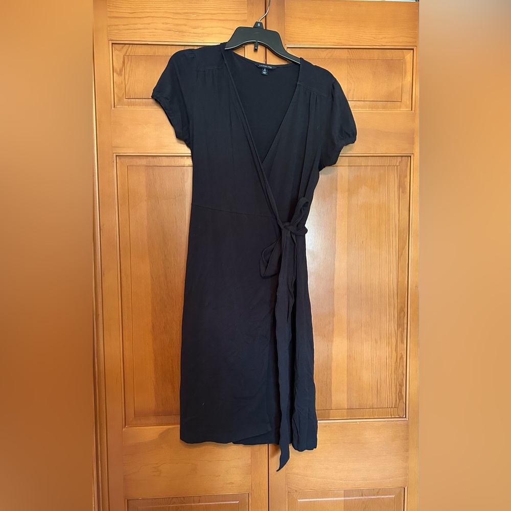 Lands End wrap dress, size S (6-8)
